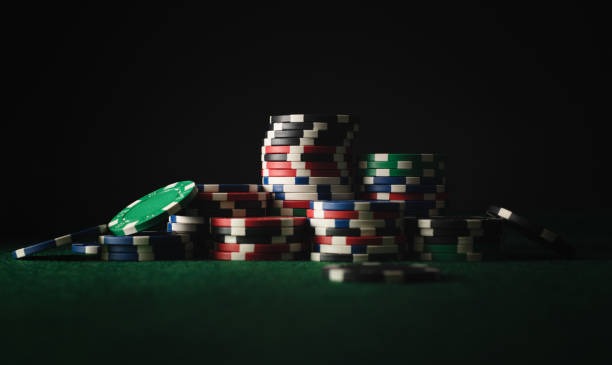 Live dealer casino table with professional croupier and players